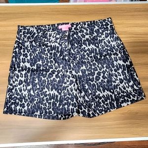 Isaac Mizrahi Animal Print Shorts Cheetah Leapord